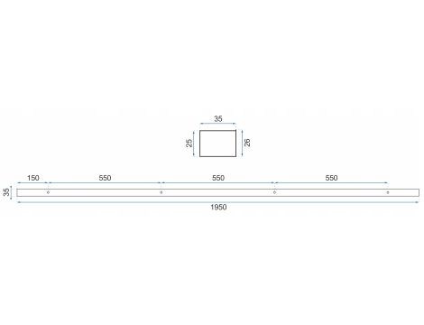 ADAPTER POSZERZAJĄCY KABIN DRZWI SOLAR RAPID ZŁOTY - 4